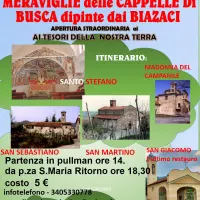 Visita alle cappelle affrescate dai Biazaci